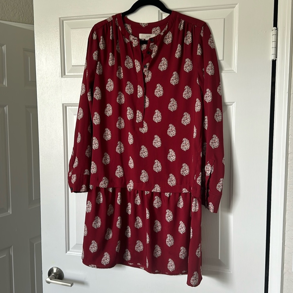 Loft Dropwaist Dress M